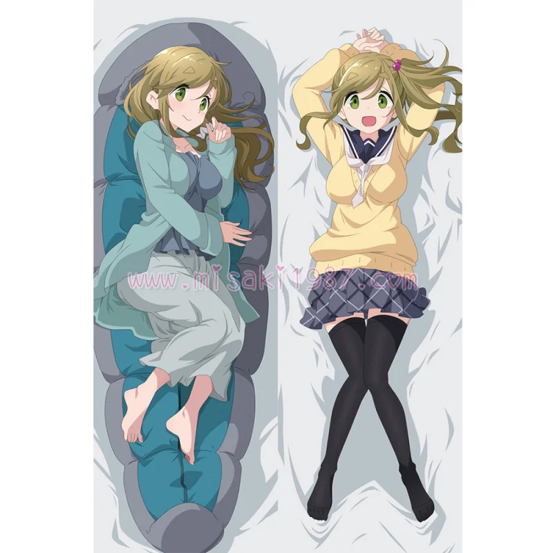 Laid-Back Camp Dakimakura Rin Shima Body Pillow Case - Click Image to Close