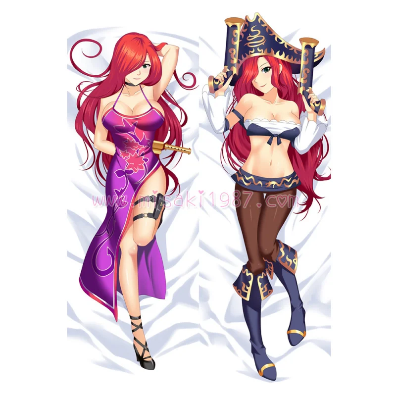 League of Legends Dakimakura Miss Fortune Body Pillow Case - Click Image to Close
