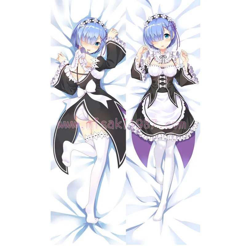 Re:Zero Dakimakura Rem Body Pillow Case 46 - Click Image to Close