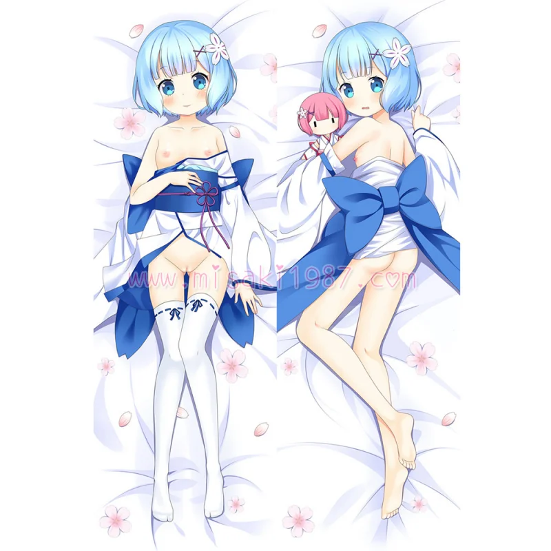 Re:Zero Dakimakura Rem Body Pillow Case 37 - Click Image to Close