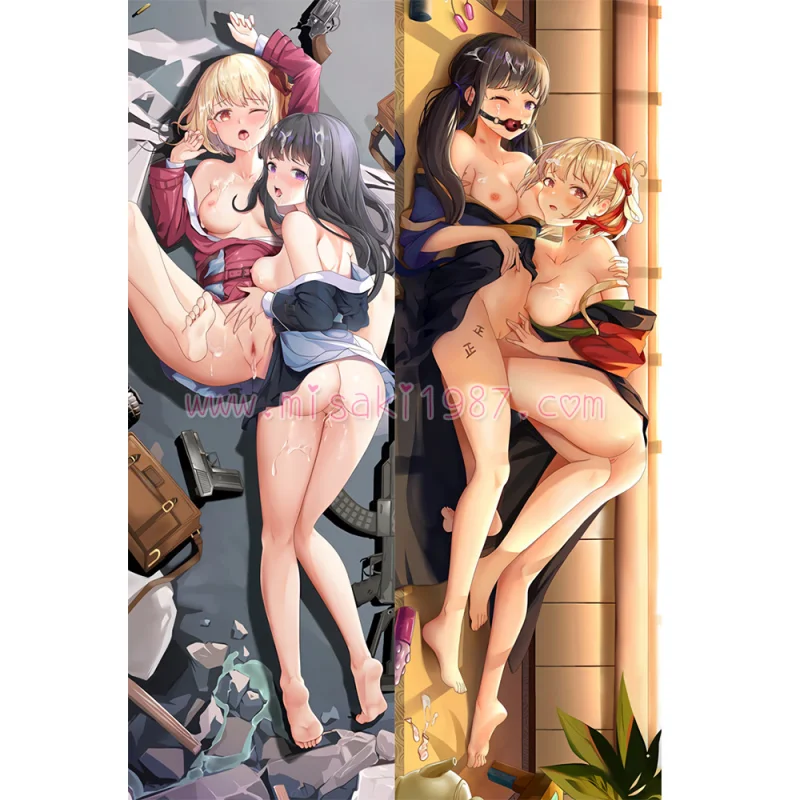 Lycoris Recoil Dakimakura Chisato Nishikigi Takina Inoue Body Pillow Case 04 - Click Image to Close