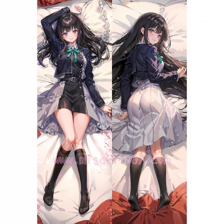 Lycoris Recoil Dakimakura Takina Inoue Body Pillow Case 05