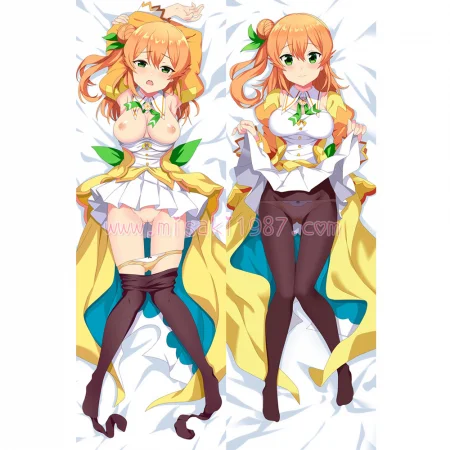 Machikado Mazoku Dakimakura Mikan Hinatsuki Body Pillow Case