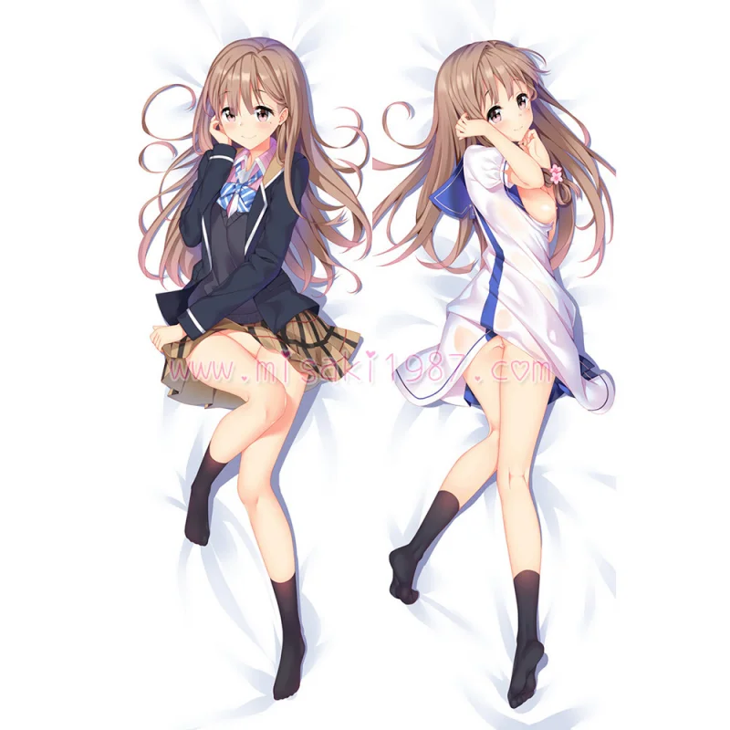 Masamune-kun No Revenge Dakimakura Neko Fujinomiya Body Pillow Case 02 - Click Image to Close