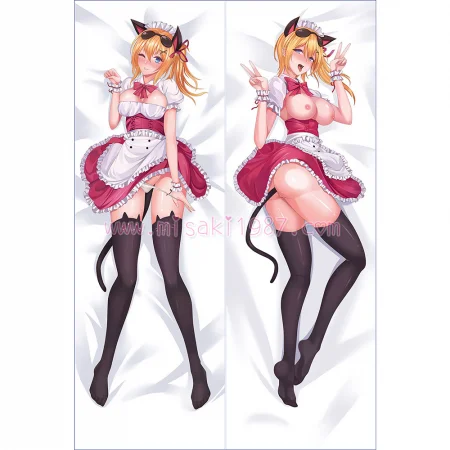 Minadzuki No Hanayome Nekomimi Maid Secretary Dakimakura Body Pillow Case