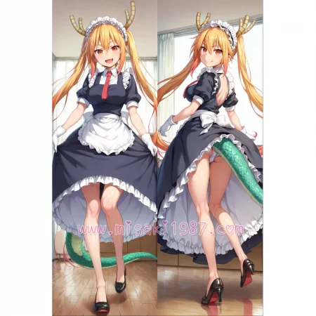 Miss Kobayashi's Dragon Maid Dakimakura Tohru Body Pillow Case 13