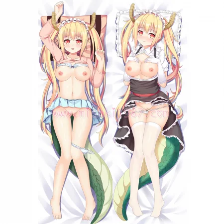 Miss Kobayashi's Dragon Maid Dakimakura Tohru Body Pillow Case 11