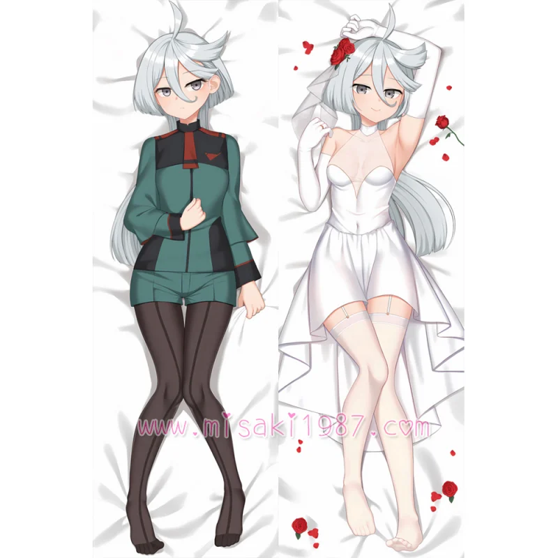 Mobile Suit Gundam : The Witch from Mercury Dakimakura Miorine Rembran Body Pillow Case 03 - Click Image to Close