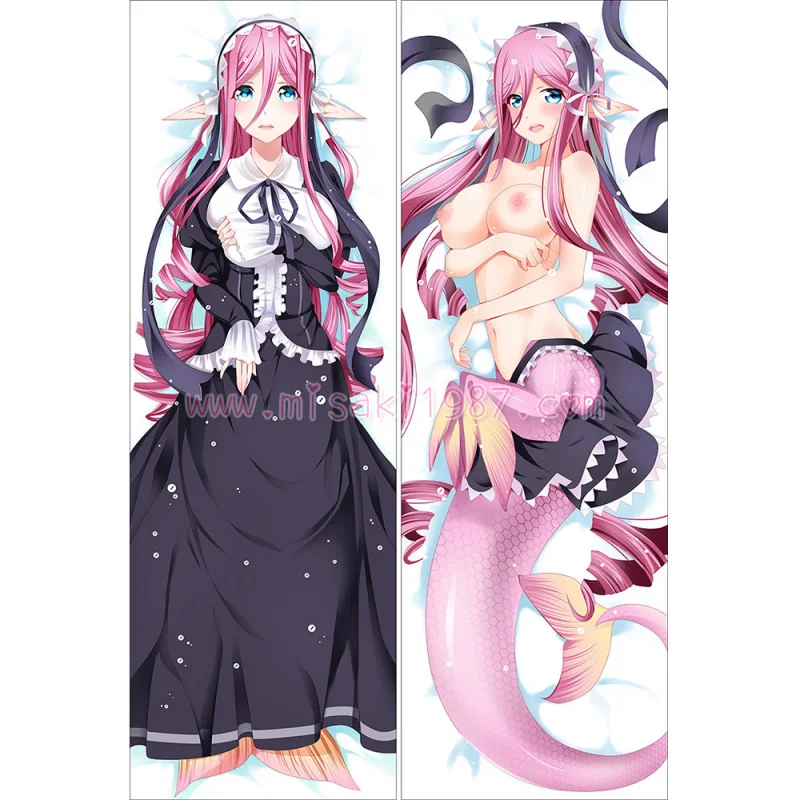 Monster Musume no Iru Nichijou Dakimakura Mero Body Pillow Case 02 - Click Image to Close