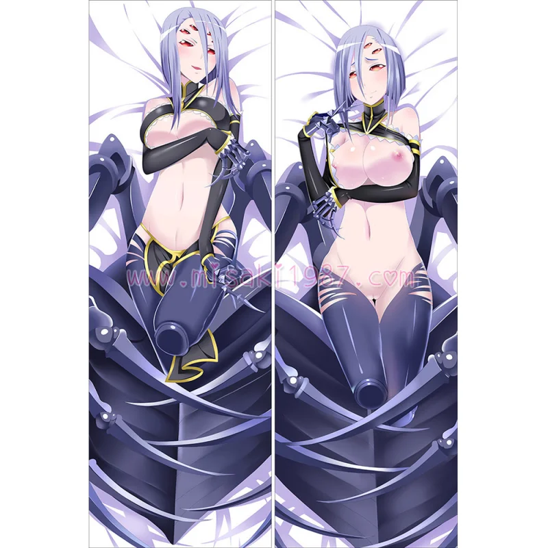 Monster Musume no Iru Nichijou Dakimakura Rachnera Body Pillow Case 03 - Click Image to Close
