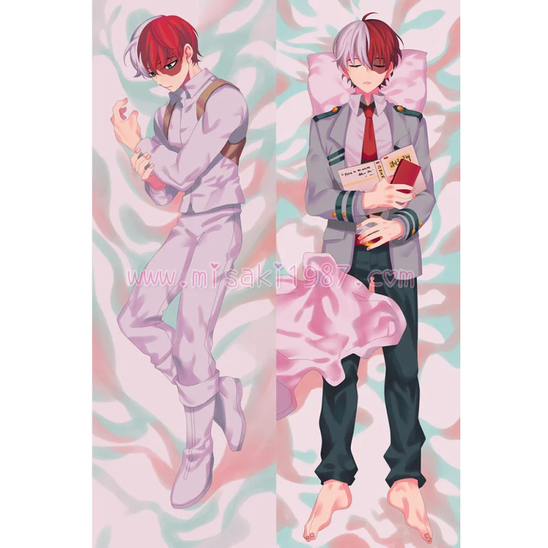 My Hero Academia Dakimakura Shoto Todoroki Body Pillow Case 02 - Click Image to Close