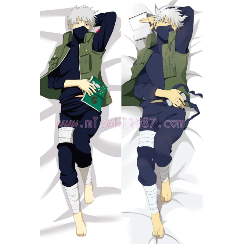 Naruto Dakimakura Hatake Kakashi Body Pillow Case - Click Image to Close