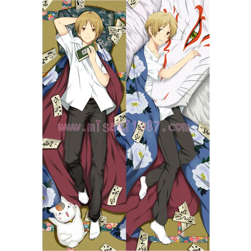 Natsume's Book of Friends Dakimakura Takashi Natsume Body Pillow Case - Click Image to Close