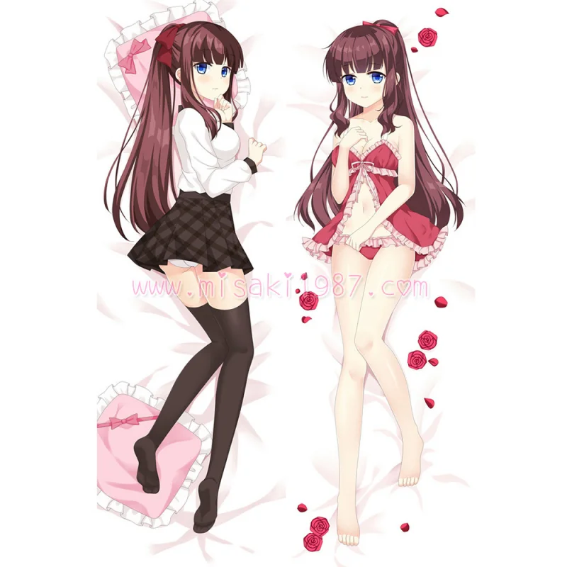 New Game! Dakimakura Hifumi Takimoto Body Pillow Case 04 - Click Image to Close