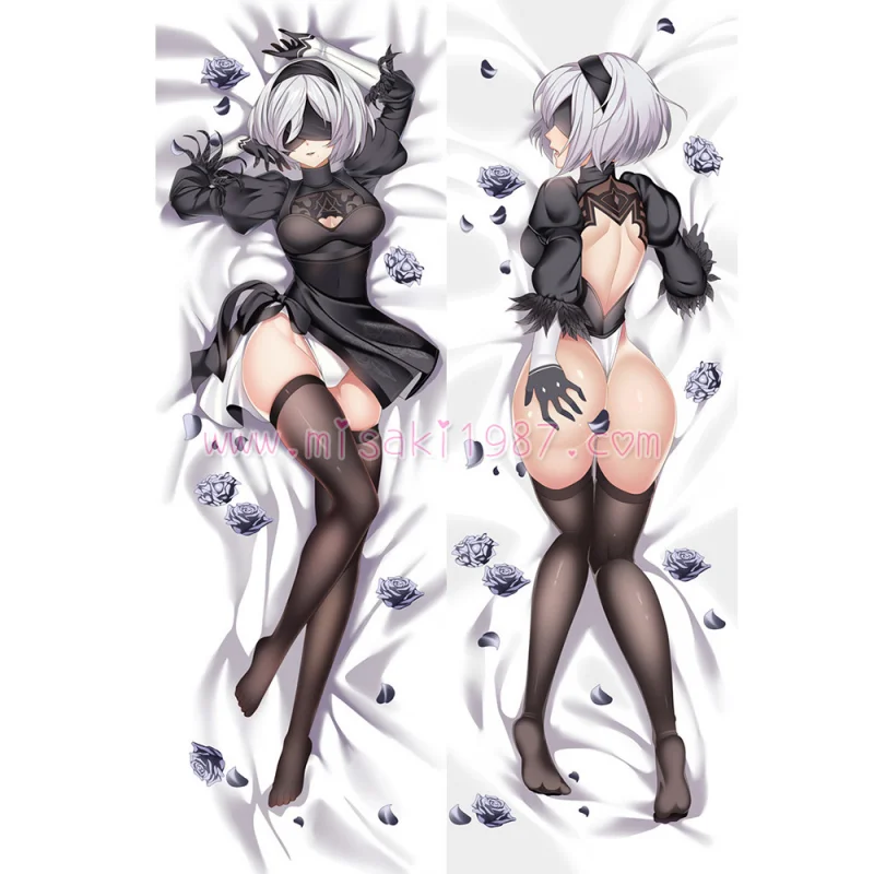 NieR:Automata Dakimakura 2B Body Pillow Case 16 - Click Image to Close
