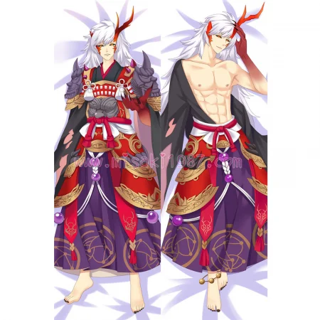 Onmyoji Dakimakura Ibaraki Douji Body Pillow Case