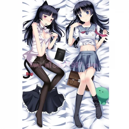 Oreimo Dakimakura Ruri Gokou Kuroneko Body Pillow Case 04