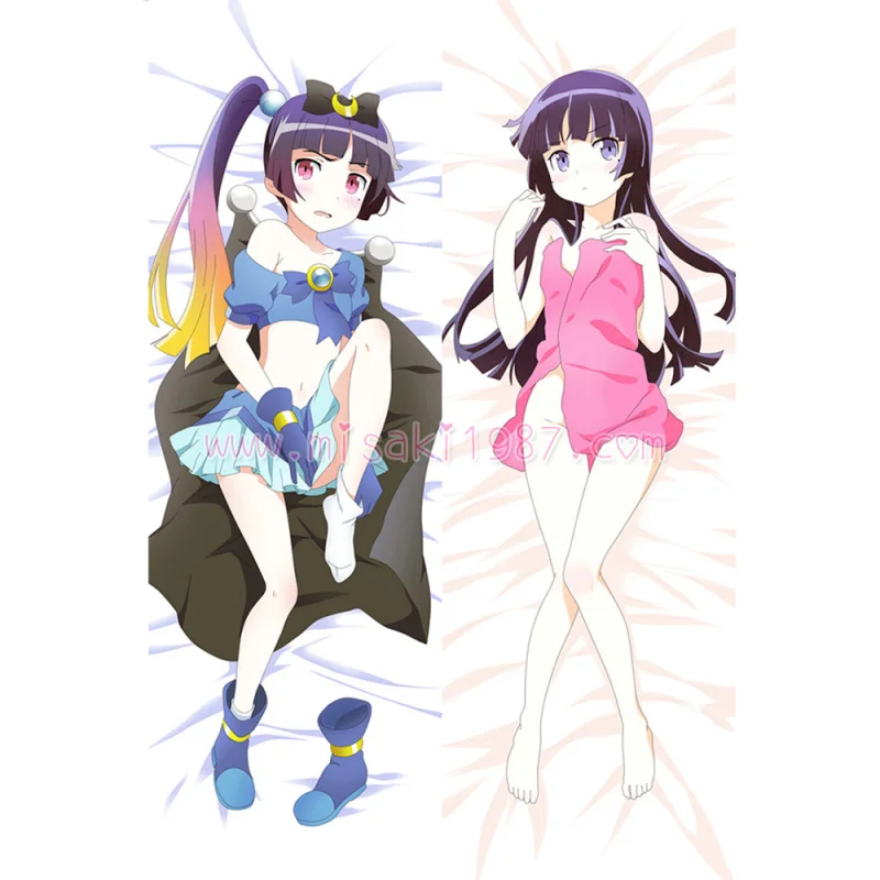 Oreimo Dakimakura Ruri Gokou Kuroneko Body Pillow Case 03 - Click Image to Close