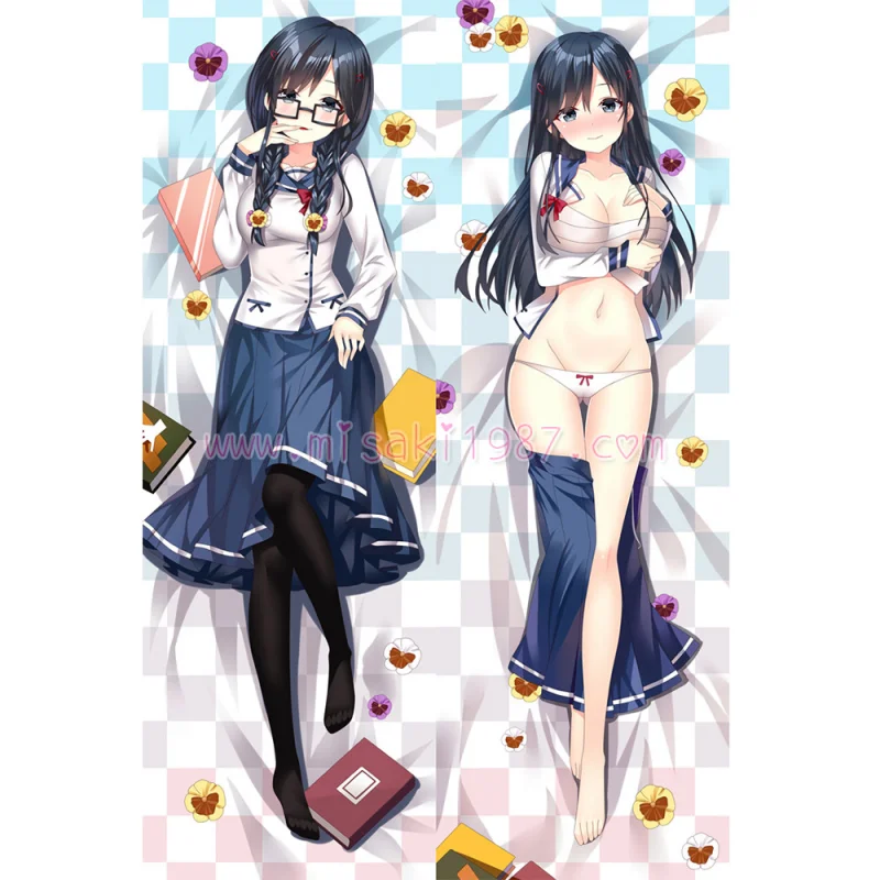Oresuki Pansy Dakimakura Sanshokuin Sumireko Body Pillow Case - Click Image to Close