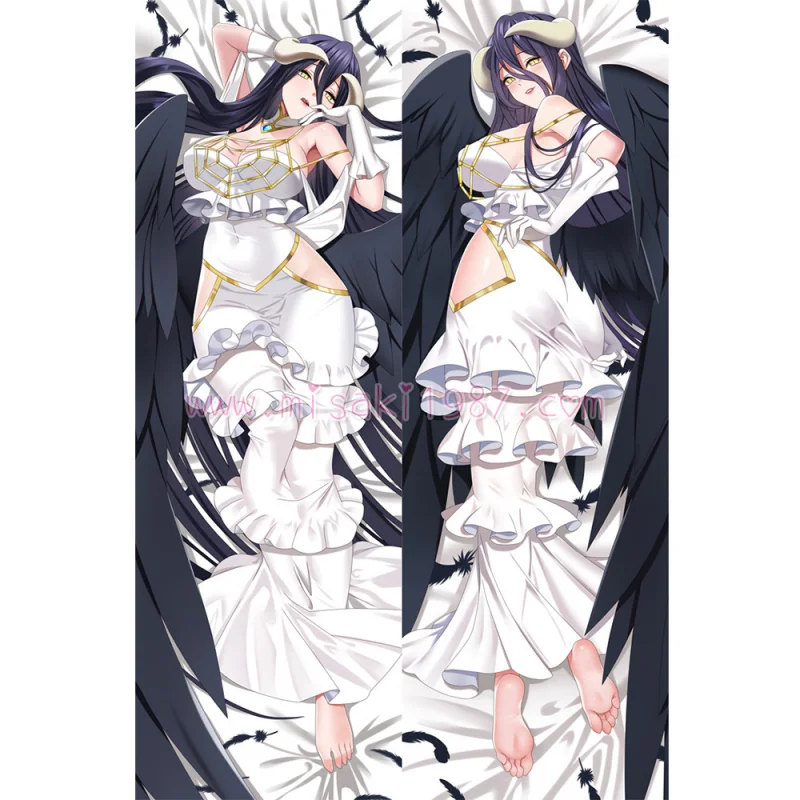 OVERLORD Dakimakura Albedo Body Pillow Case 19 - Click Image to Close