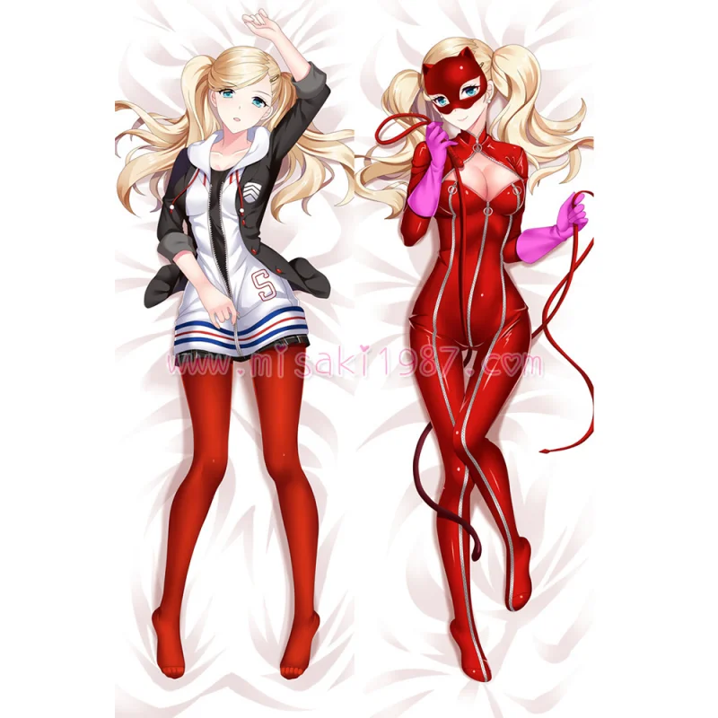 Persona 5 Dakimakura Anne Takamaki Body Pillow Case 06 - Click Image to Close