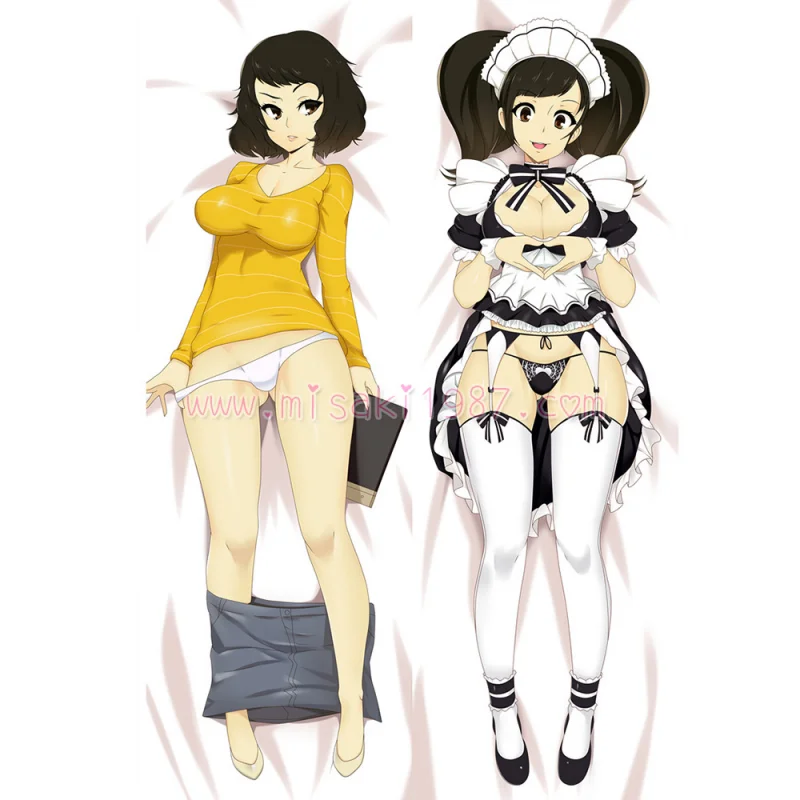 Persona 5 Dakimakura Sadayo Kawakami Body Pillow Case 02 - Click Image to Close