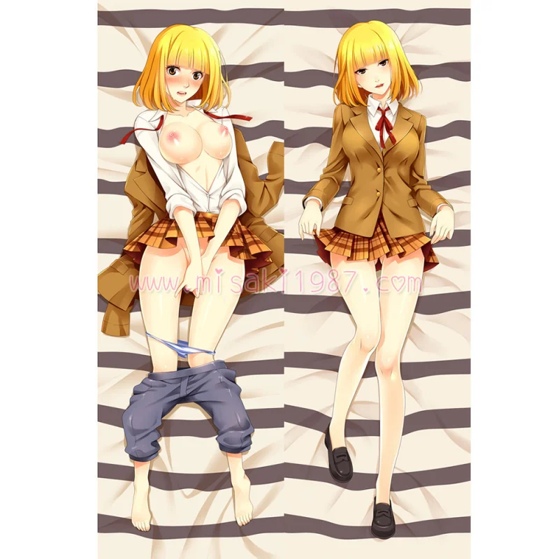 Prison School Dakimakura Hana Midorikawa Body Pillow Case 06 - Click Image to Close