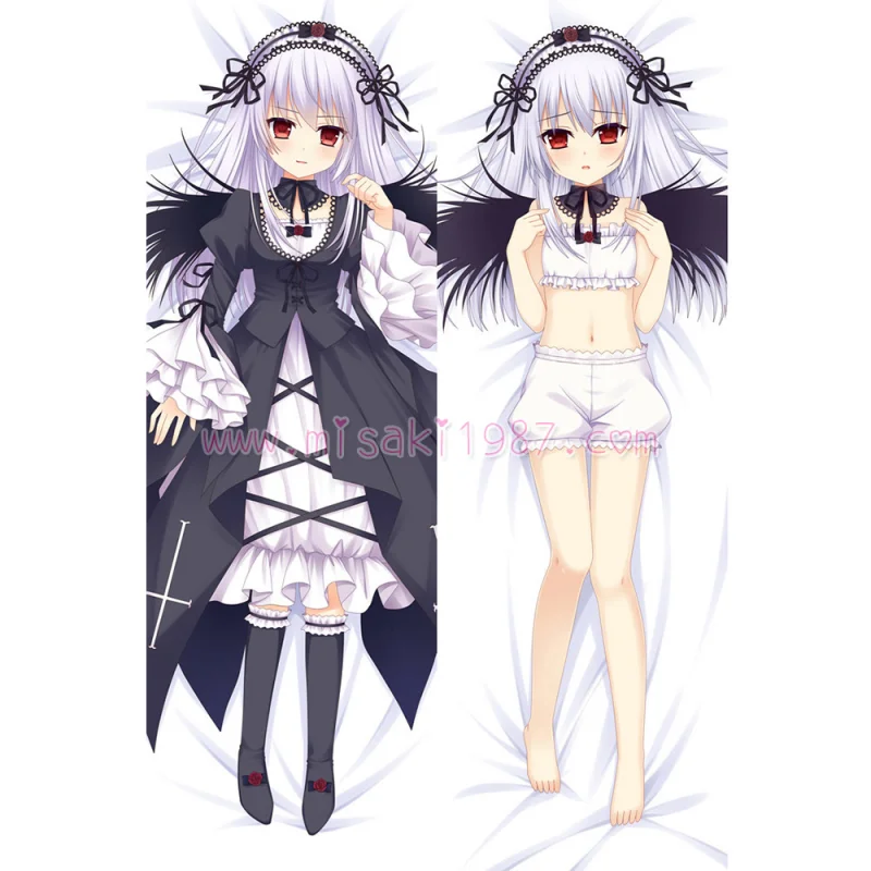 Rozen Maiden Dakimakura Suigintou Body Pillow Case 02 - Click Image to Close
