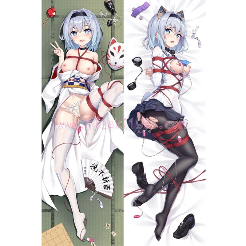 Ryuuou no Oshigoto Dakimakura Ginko Sora Body Pillow Case 11 - Click Image to Close