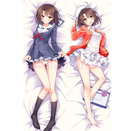 Saekano Dakimakura Megumi Katou Body Pillow Case 17