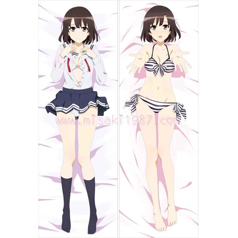 Saekano Dakimakura Megumi Katou Body Pillow Case 12 - Click Image to Close