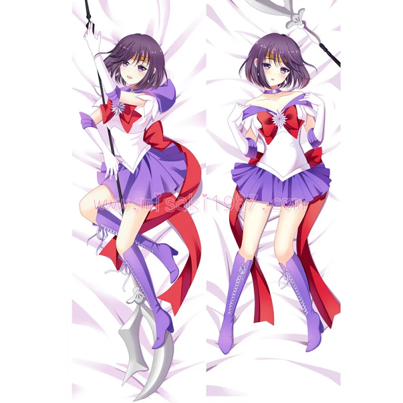Sailor Moon Dakimakura Hotaru Tomoe Body Pillow Case - Click Image to Close