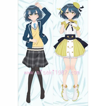 Seiyuu Radio no Uraomote Dakimakura Yuuhi Yuugure Body Pillow Case