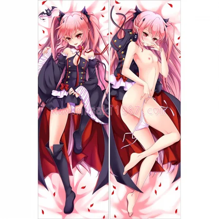 Seraph of the End Dakimakura Krul Tepes Body Pillow Case 02