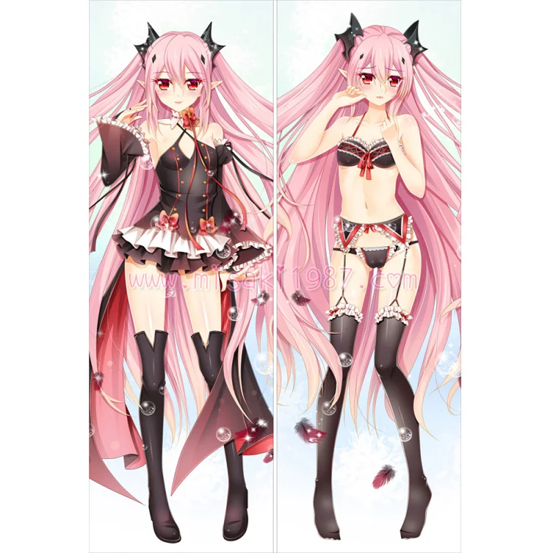 Seraph of the End Dakimakura Krul Tepes Body Pillow Case 04 - Click Image to Close