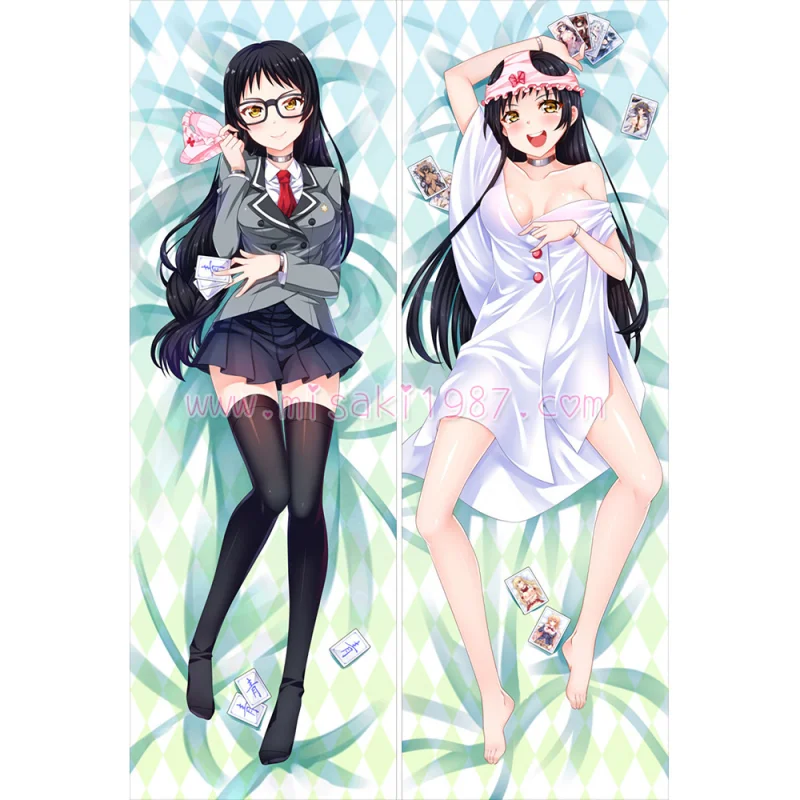 Shimoneta Dakimakura Ayame Kajou Body Pillow Case 03 - Click Image to Close