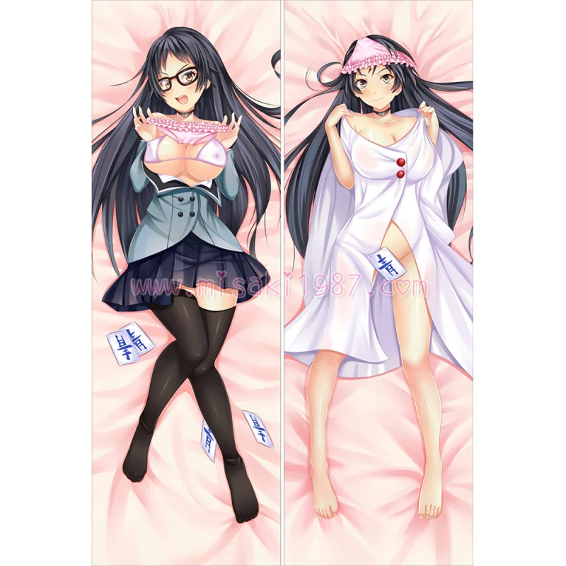 Shimoneta Dakimakura Ayame Kajou Body Pillow Case 04 - Click Image to Close