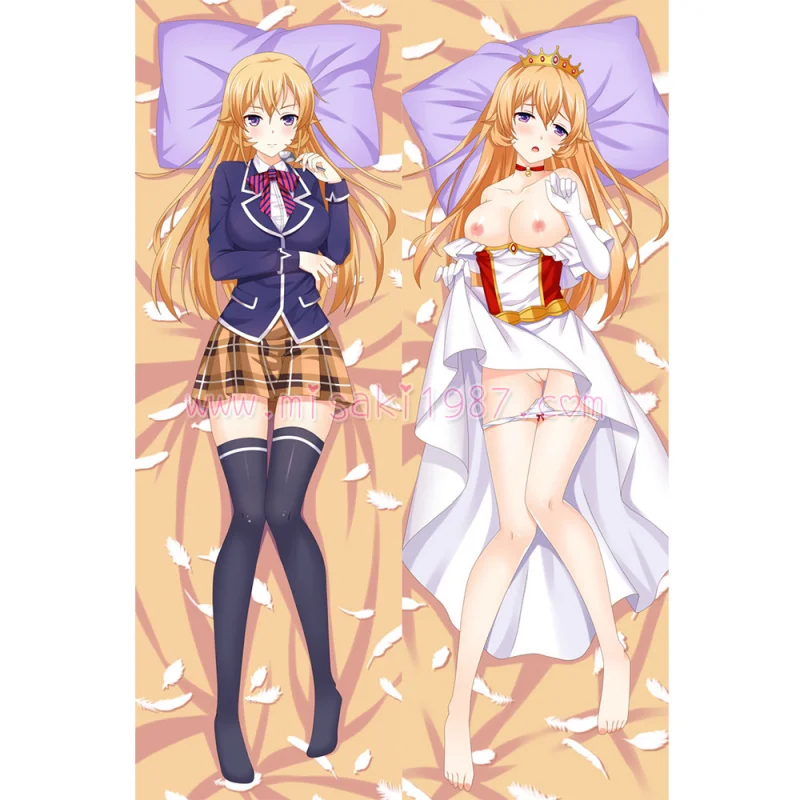 Shokugeki no Soma Dakimakura Erina Nakiri Body Pillow Case 04 - Click Image to Close