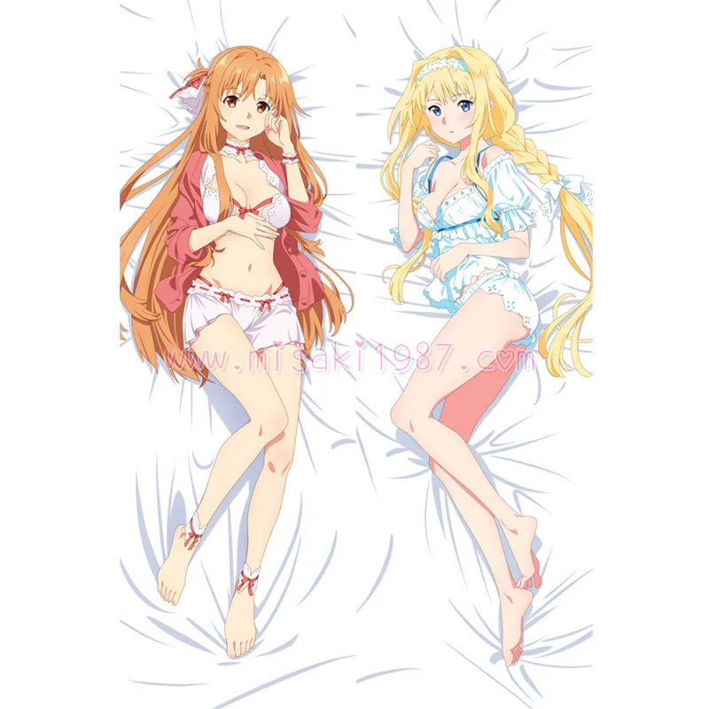 Sword Art Online Dakimakura Asuna Alice Body Pillow Case - Click Image to Close