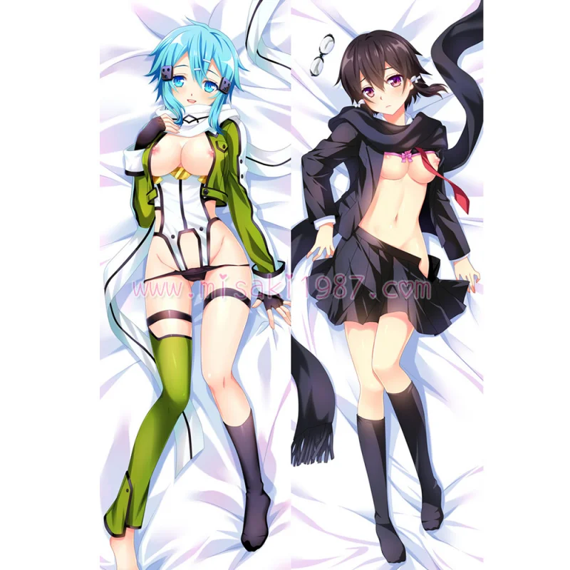 Sword Art Online GGO Dakimakura Kirito Kirigaya Kazuto Body Pillow Case 06 - Click Image to Close