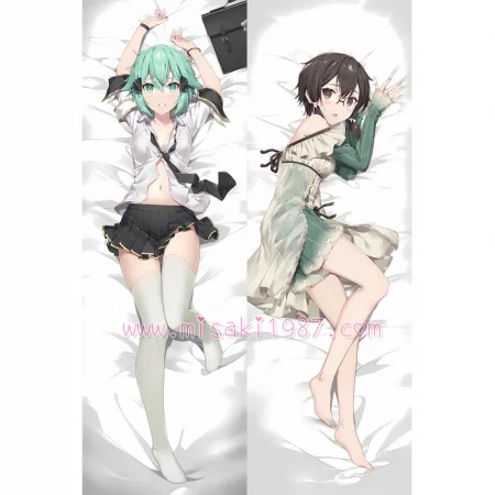 Sword Art Online GGO Dakimakura Sinon Body Pillow Case 07
