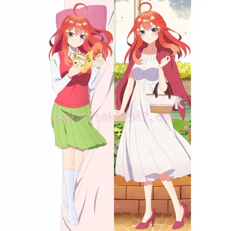 The Quintessential Quintuplets Dakimakura Nakano Itsuki Body Pillow Case 09