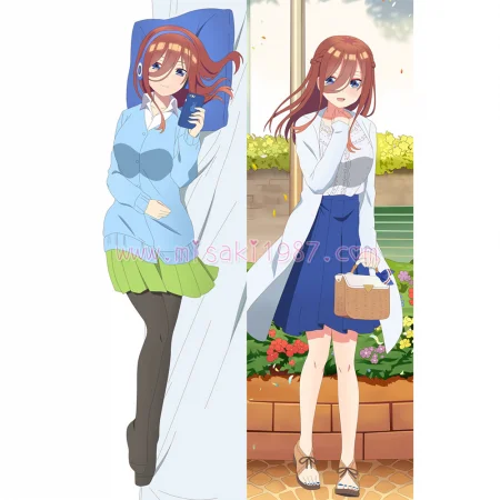 The Quintessential Quintuplets Dakimakura Nakano Miku Body Pillow Case 29