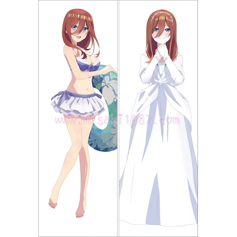 The Quintessential Quintuplets Dakimakura Nakano Miku Body Pillow Case 30 - Click Image to Close