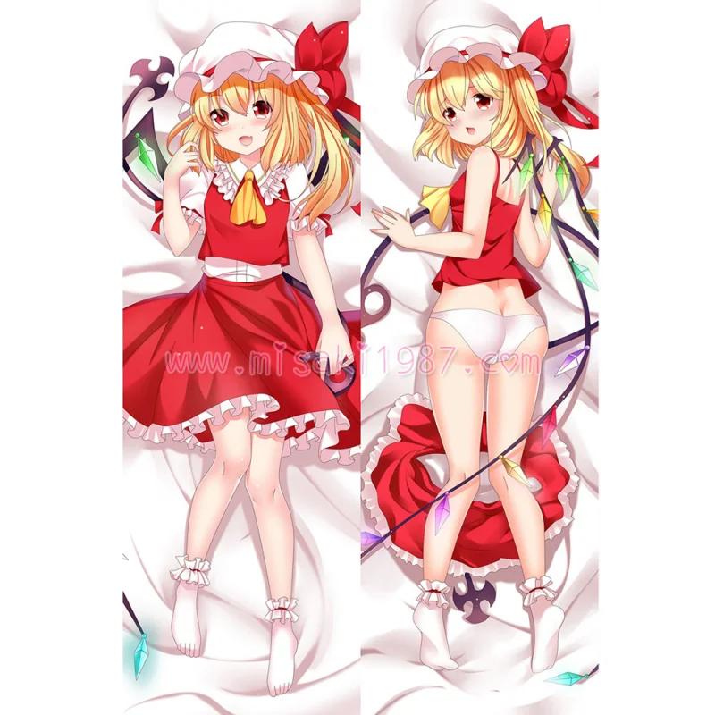 Touhou Project Dakimakura Flandre Scarlet Body Pillow Case 09 - Click Image to Close