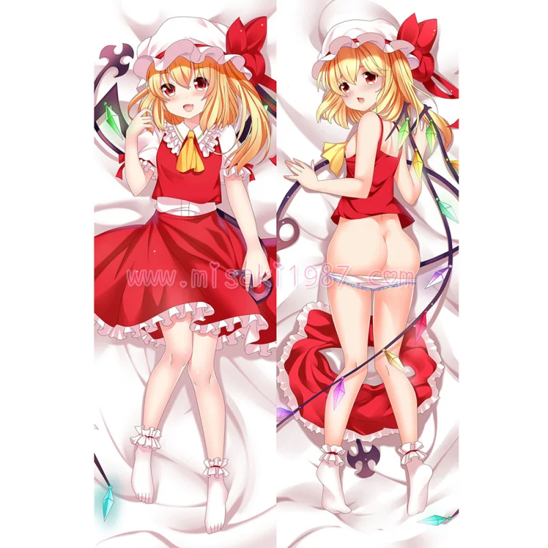 Touhou Project Dakimakura Flandre Scarlet Body Pillow Case 10 - Click Image to Close
