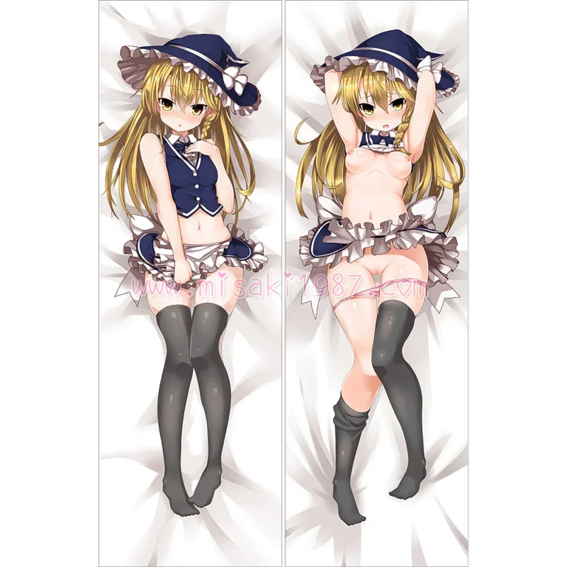 Touhou Project Dakimakura Marisa Kirisame Body Pillow Case 02 - Click Image to Close