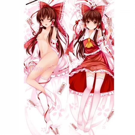 Touhou Project Dakimakura Reimu Hakurei Body Pillow Case 07