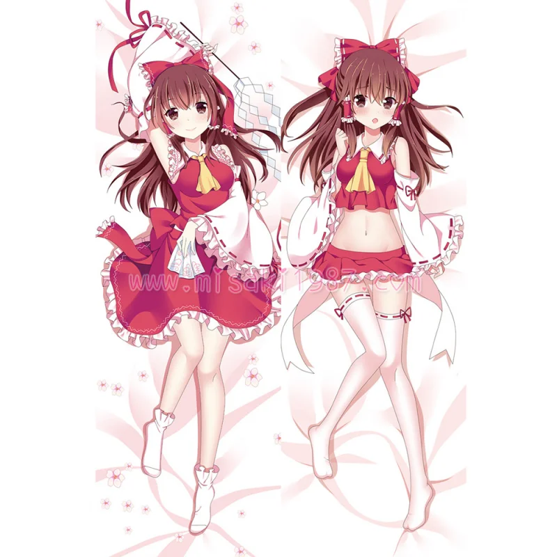 Touhou Project Dakimakura Reimu Hakurei Body Pillow Case 04 - Click Image to Close