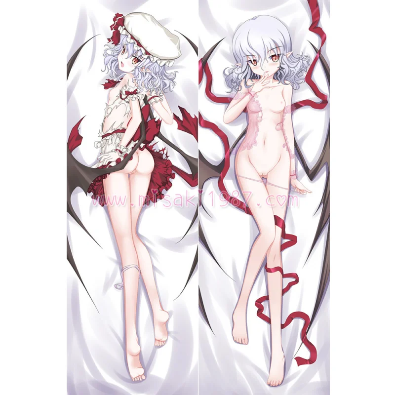 Touhou Project Dakimakura Remilia Scarlet Body Pillow Case 08 - Click Image to Close